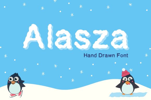 Alasza: A Playful Handwritten Font for Editorial Design