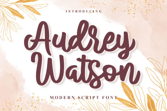 Audrey Watson: A Timeless Font for Branding Projects