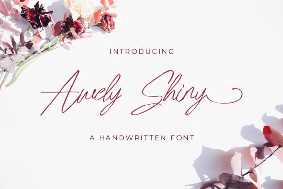 Awely Shiny: A Handwritten Font for Timeless Branding