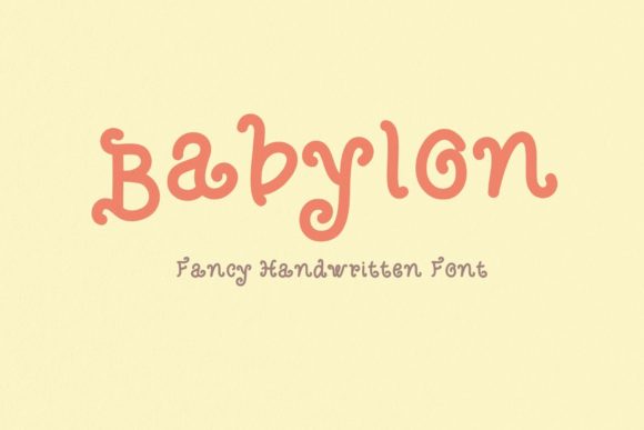 Babylon Font for Campaign Creatives