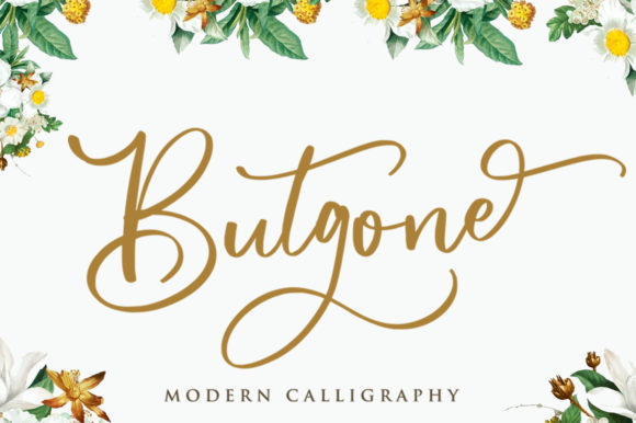 Butgone: A Handwritten Font for Modern Web Design