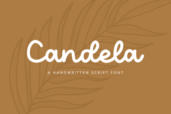 Candela Script Font for Editorial Design