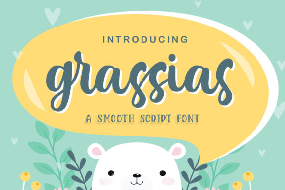 Grassias: A Handwritten Font That Elevates Branding