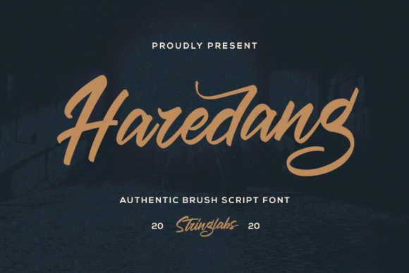 Haredang: A Timeless Script Font for Modern Campaigns