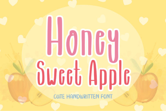 Honey Sweet Apple: A Playful Font for Editorial Design