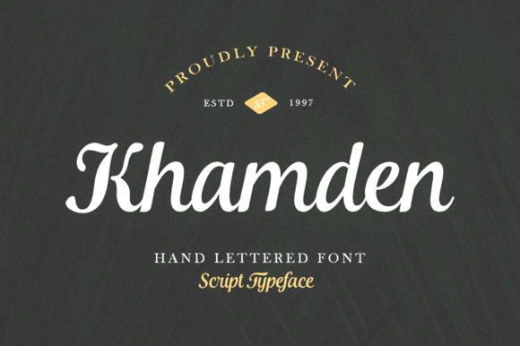 Khamden: A Delicate Handwritten Font for Creative Branding