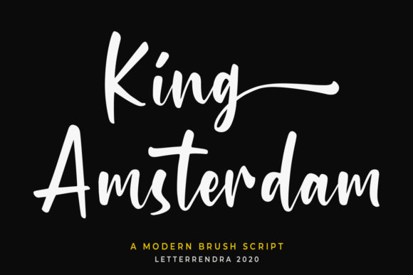 King Amsterdam Font for Branding That Feels Timeless