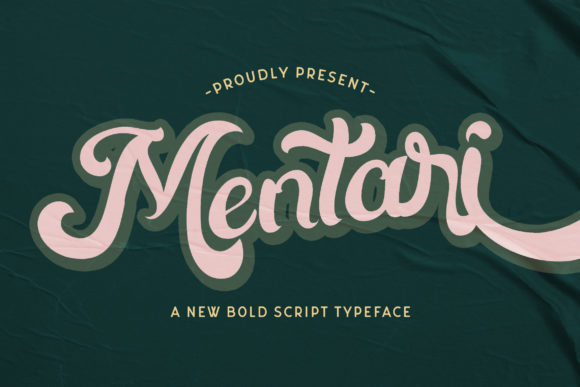 Mentari: A Vintage Script Font for Editorial Elegance