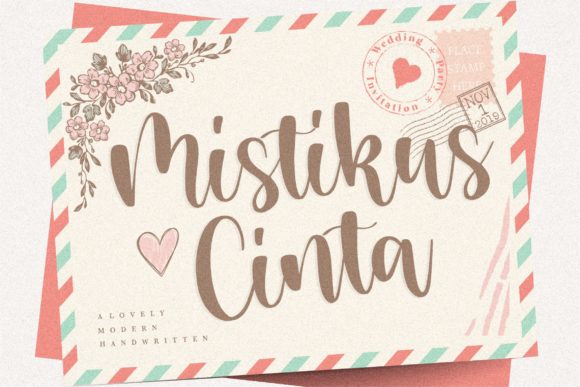 Mistikus Cinta: A Font That Elevates Your Brand
