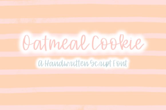 Oatmeal Cookie Font for Professional Branding