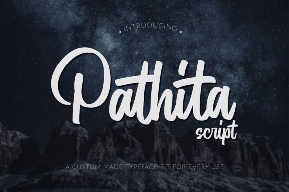 Pathita: The Handwritten Font That Elevates Campaign Design