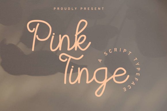 Pink Tinge: A Handwritten Font for Creative Makers