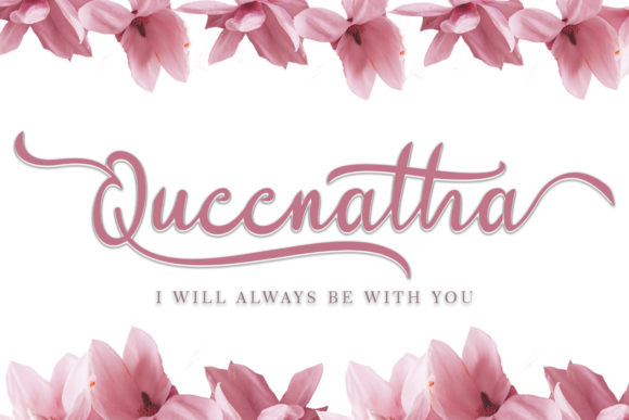 Queenatha Font for Campaign Creatives