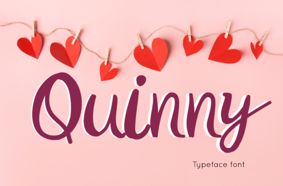 Quinny Font for Campaign Design