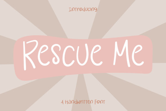Rescue Me Font for Impactful Branding and Design