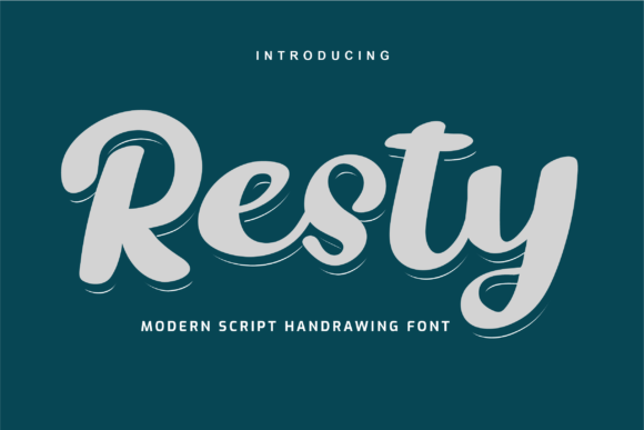 Resty Font for a Polished Brand Touch