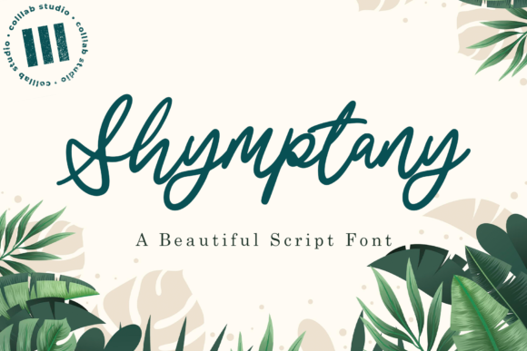 Shymptany: A Handwritten Font That Elevates Editorial Design