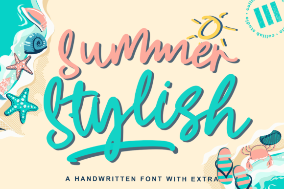 Summer Stylish: A Handwritten Font for Modern Web Design