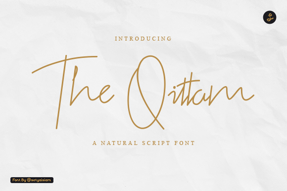 The Qittam: A Handwritten Typeface for Editorial Design