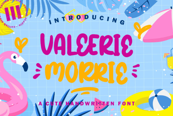 Valeerie Morrie: A Playful Display Font for Digital Branding